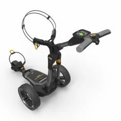 Powakaddy CT8 GPS Gun Metal Lithium 2023 Electric Golf Trolley + Free