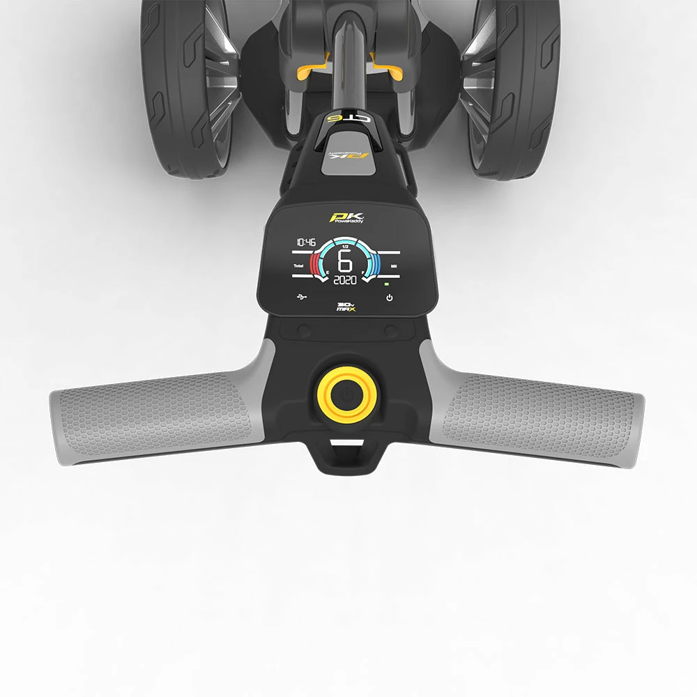Powakaddy CT6 Gun Metal Lithium 2023 Electric Golf Trolley + Free Gift 6 Powakaddy CT6 Gun Metal Lithium 2023 Electric Golf Trolley + Free Gift - Image 4