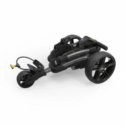 Powakaddy FX3 Gun Metal Lithium 2023 Electric Golf Trolley + Free Gift -Nike Golf Sales 0004s 0006 06 2023 FX3 Gun Metal XL Extended Battery 1500x