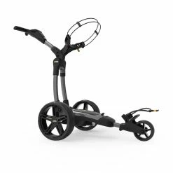 Powakaddy FX3 Gun Metal Lithium 2023 Electric Golf Trolley + Free Gift -Nike Golf Sales 0004s 0009 02 2023 FX3 Gun Metal XL Extended Battery 1500x