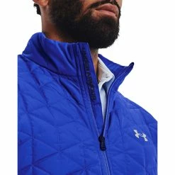 Under Armour Golf CG Reactor Vlap Hybrid Jacket 1364642 -Nike Golf Sales 1364642 486 COLLAR 1500x