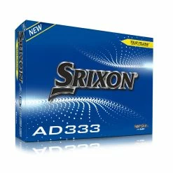 Srixon AD333 10th Generation Yellow Golf Balls