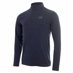 Calvin Klein Newport 1/2 Zip Golf Top C9355 32 Calvin Klein Newport 1/2 Zip Golf Top C9355 -Nike Golf Sales C9355NAVYMARL1 1280x