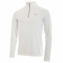 Calvin Klein Newport 1/2 Zip Golf Top C9355 30 Calvin Klein Newport 1/2 Zip Golf Top C9355 -Nike Golf Sales C9355WHITE5 1280x