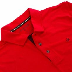 Calvin Klein Newport Golf Polo Shirt C9406A -Nike Golf Sales C9406REDM3 1500x