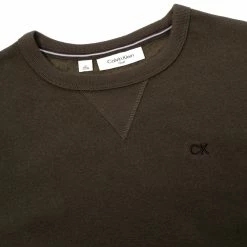 Calvin Klein Golf Ohio Sweatshirt Jumper C9693 -Nike Golf Sales C9693OLIVMARL7 1500x