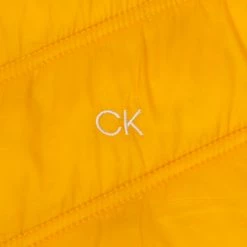 Calvin Klein Frontera Hybrid Yellow Golf Jacket C9832 -Nike Golf Sales C9832MUSTARD4 1500x
