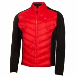 Calvin Klein Frontera Hybrid Red Golf Jacket C9832