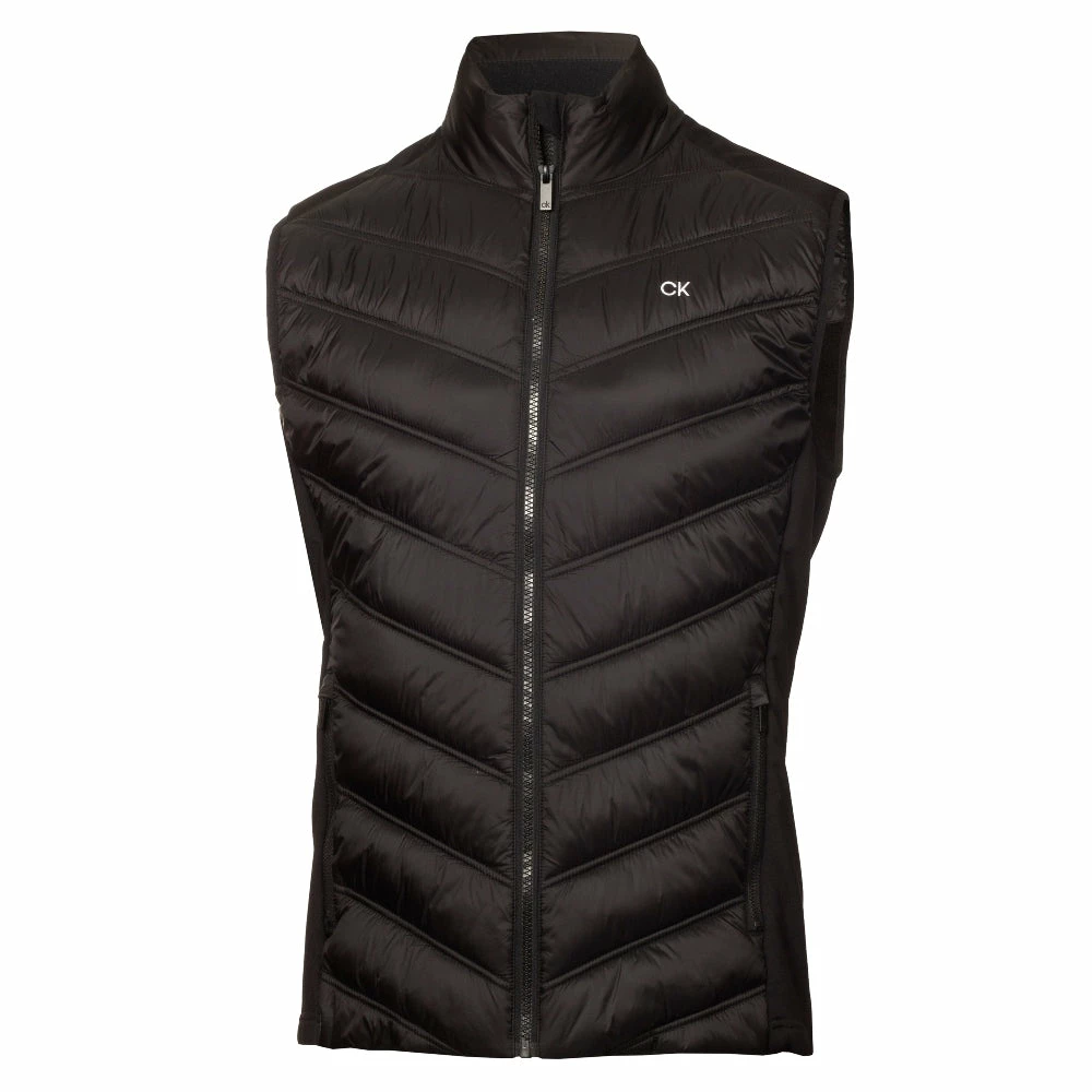 Calvin Klein Frontera Hybrid Black Golf Gilet C9833 3 Calvin Klein Frontera Hybrid Black Golf Gilet C9833