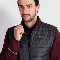 Calvin Klein Golf Wrangell Hybrid Padded Jacket CKMA201416A 18 Calvin Klein Golf Wrangell Hybrid Padded Jacket CKMA201416A -Nike Golf Sales CKMA20416ABLACKBER5 1000 1500x