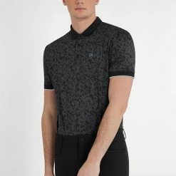 Calvin Klein Foresta Golf Polo Shirt -Nike Golf Sales CKMA22700BLACK1 1000 1500x