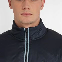 Calvin Klein Golf Monte Full Zip Layering Jacket -Nike Golf Sales CKMA22707NAVY5 1000 1500x