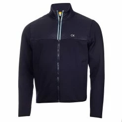 Calvin Klein Golf Monte Full Zip Layering Jacket -Nike Golf Sales CKMA22707NAVY6 1000 1280x