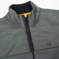 Calvin Klein Golf Monte Full Zip Layering Jacket -Nike Golf Sales CKMA22707SAGE8 1000 1500x