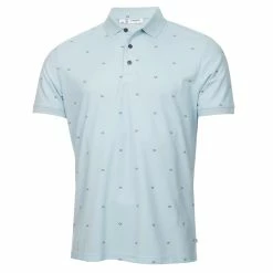 Calvin Klein Monogram Pique Golf Polo Shirt CKMS22532