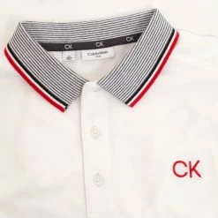 Calvin Klein Monterey Golf Polo Shirt -Nike Golf Sales CKMS22535WHITE CARDINALRED7 e75f0db9 2181 4e68 869e b8f281bfa064 1500x