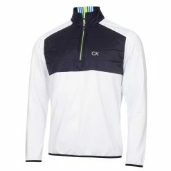Calvin Klein Forest Lake 1/2 Zip Golf Pullover -Nike Golf Sales CKMS22540WHITE5 1779c8ae 8036 4624 badb 2de23c8fb968 1500x