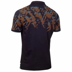 Calvin Klein Nashua Printed Golf Polo Shirt CKMS23749 10 Calvin Klein Nashua Printed Golf Polo Shirt CKMS23749 -Nike Golf Sales CKMS23749NAVY6 1500x