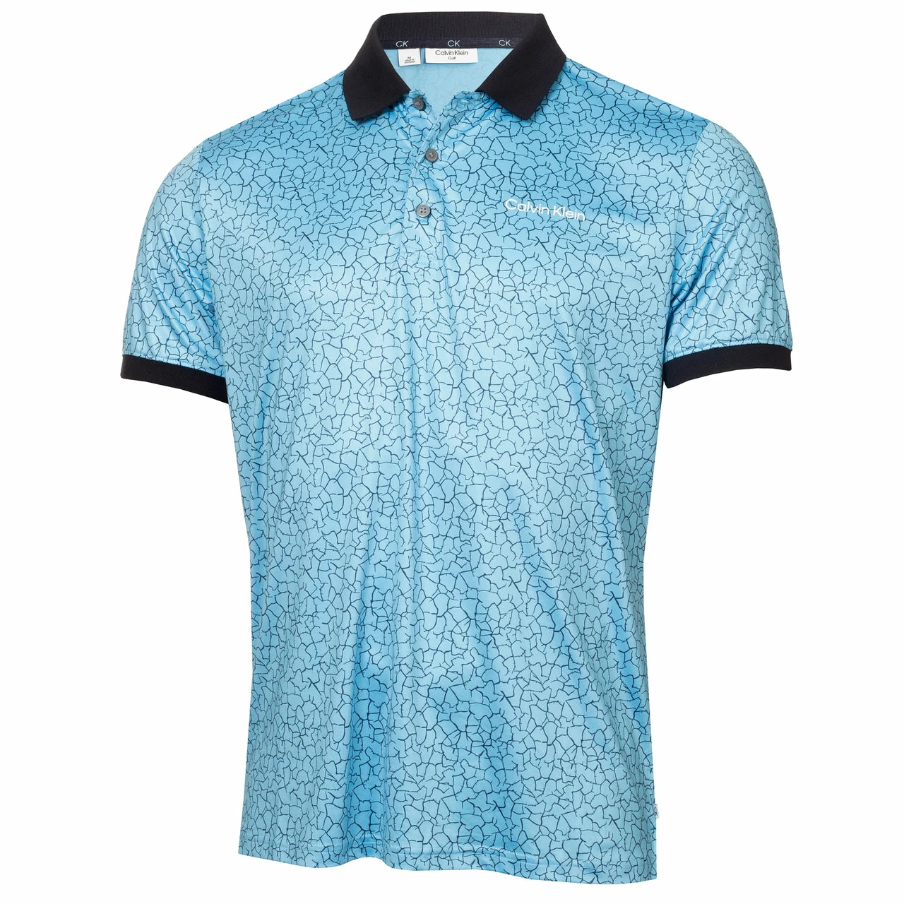 Calvin Klein Fracture Print Golf Polo Shirt CKMS23755 13 Calvin Klein Fracture Print Golf Polo Shirt CKMS23755 - Image 11