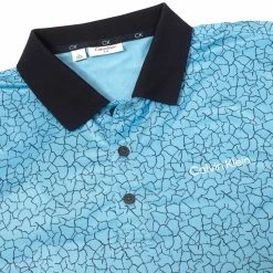 Calvin Klein Fracture Print Golf Polo Shirt CKMS23755 17 Calvin Klein Fracture Print Golf Polo Shirt CKMS23755 -Nike Golf Sales CKMS23755BOYBLUE7 1500x
