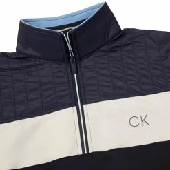 Calvin Klein Golf Danvers 1/4 Zip Top CKMS23757 -Nike Golf Sales CKMS23757NAVY7 1500x