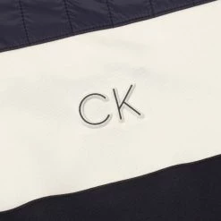 Calvin Klein Golf Danvers 1/4 Zip Top CKMS23757 -Nike Golf Sales CKMS23757NAVY8 1500x