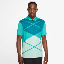 Nike Golf Dri Fit Vapor Argyle Print Polo Shirt