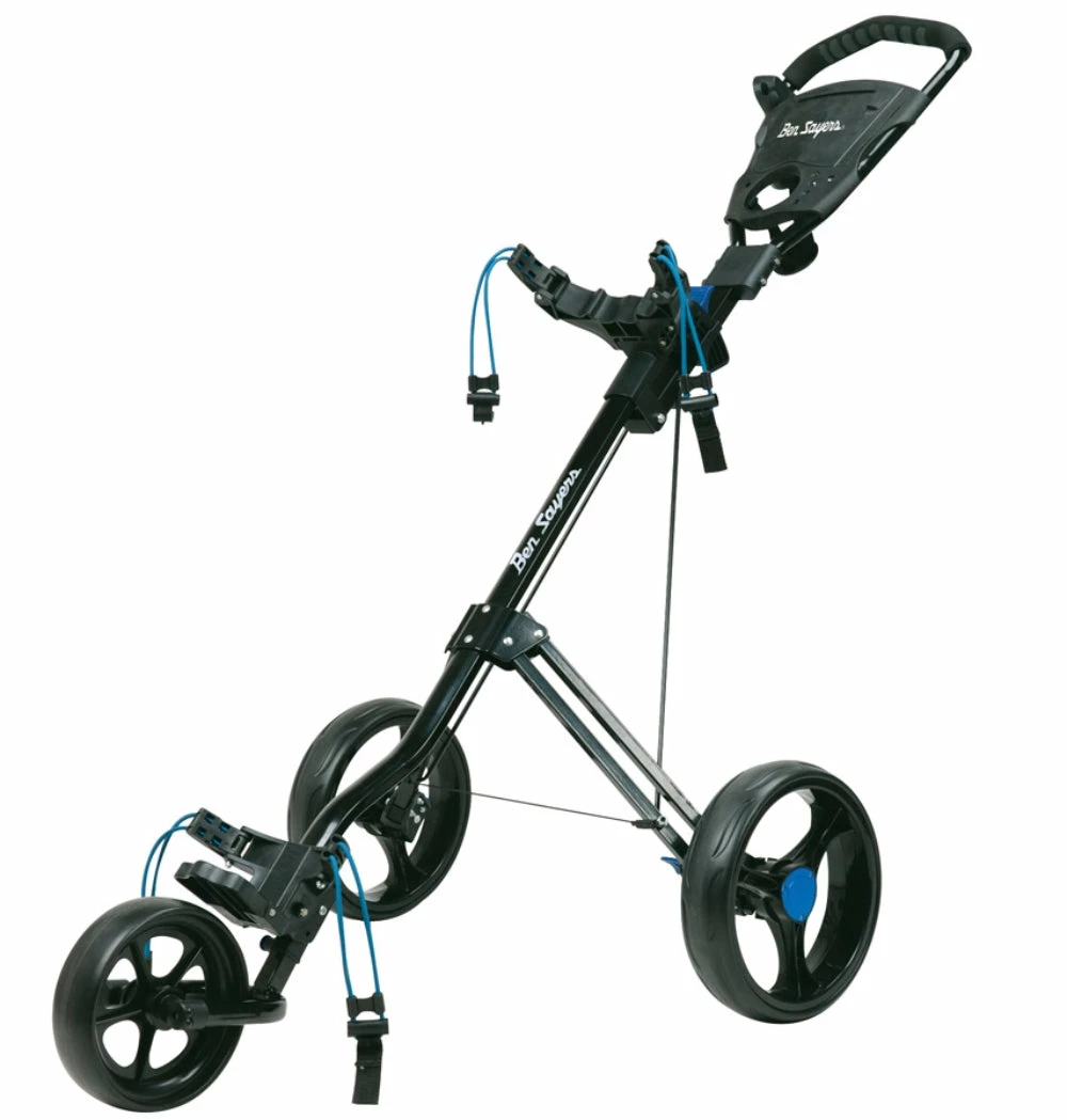 Ben Sayers D3 3 Wheel Push Golf Trolley 3 Ben Sayers D3 3 Wheel Push Golf Trolley