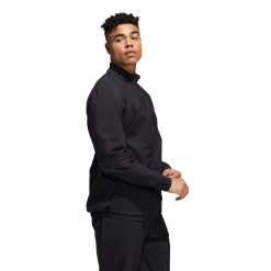 Adidas Golf Provisional Waterproof Rain Jacket -Nike Golf Sales GD1981 APP on model walking white 1500x