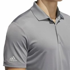 Adidas Golf Mens Performance Primegreen Polo GQ3127 -Nike Golf Sales GQ3127 7 APPAREL OnModel DetailView1 white 1500x