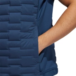 Adidas Golf Frost Guard Vest Gilet H50987 9 Adidas Golf Frost Guard Vest Gilet H50987 -Nike Golf Sales H50987 APP on model detail 1 white 1500x