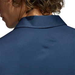 Adidas Golf Chest Print Polo Shirt HA5574 10 Adidas Golf Chest Print Polo Shirt HA5574 -Nike Golf Sales HA5574 APP on model detail 2 white 1500x