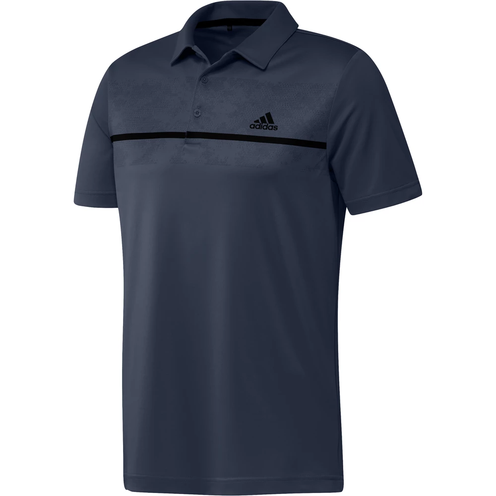 Adidas Golf Chest Print Polo Shirt HA5574 3 Adidas Golf Chest Print Polo Shirt HA5574