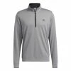 Adidas Golf Primegreen UPF 1/4 Zip Pullover HC5582 -Nike Golf Sales HC5582 2 APPAREL Photography FrontCenterView white 1500x
