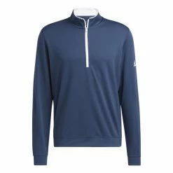 Adidas Golf Primegreen UPF 1/4 Zip Mens Pullover HC6636