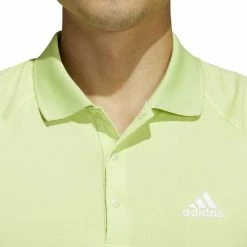 Adidas Golf Moss Stitch Primegreen Mens Polo Shirt 14 Adidas Golf Moss Stitch Primegreen Mens Polo Shirt -Nike Golf Sales HE2896 8 APPAREL OnModel DetailView1 white 1500x