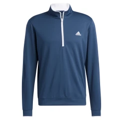 Adidas Golf Primegreen UPF 1/4 Zip Mens Pullover 17 Adidas Golf Primegreen UPF 1/4 Zip Mens Pullover -Nike Golf Sales HF2974 APP photo front center white 1280x