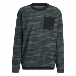 Adidas Golf Texture Print Crewneck HF6523