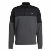 Adidas Golf DWR Block 1/4 Zip Golf Pullover HF6527 -Nike Golf Sales HF6527 1 APPAREL Photography FrontView white 1500x