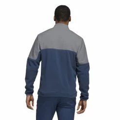 Adidas Golf DWR Block 1/4 Zip Mens Golf Pullover HF6528 10 Adidas Golf DWR Block 1/4 Zip Mens Golf Pullover HF6528 -Nike Golf Sales HF6528 5 APPAREL OnModel BackView white 1500x