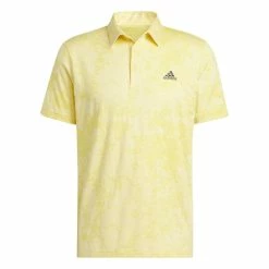 Adidas Golf Jacquard Polo Shirt HF6614 -Nike Golf Sales HF6614 2 APPAREL Photography FrontCenterView white 1280x