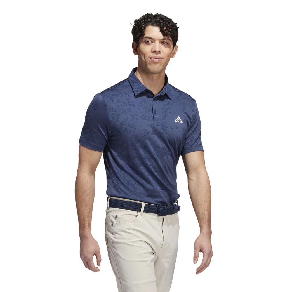 Adidas Golf Jacquard Polo Shirt HF6617 4 Adidas Golf Jacquard Polo Shirt HF6617 - Image 2