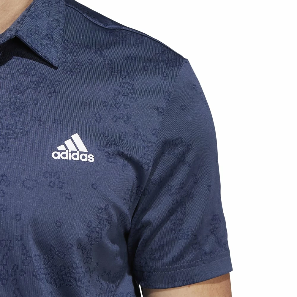 Adidas Golf Jacquard Polo Shirt HF6617 5 Adidas Golf Jacquard Polo Shirt HF6617 - Image 3