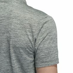 Adidas Golf Textured Stripe Polo Shirt HF9044 -Nike Golf Sales HF9044 8 APPAREL OnModel DetailView2 white 1500x