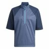 Adidas Golf Provisional Short Sleeve Jacket HF9182 -Nike Golf Sales HF9182 2 APPAREL Photography FrontCenterView white 1500x