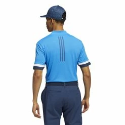 Adidas Golf Performance Heat.Rdy Solid Polo Shirt HI4753 -Nike Golf Sales HI4753 5 APPAREL OnModel BackView white 1500x
