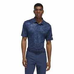 Adidas Golf Prisma-Print Polo Shirt HK6855 12 Adidas Golf Prisma-Print Polo Shirt HK6855 -Nike Golf Sales HK6855 3 APPAREL On Model Standard View white 1500x