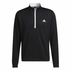 Adidas Golf Primegreen UPF 1/4 Zip Pullover HM8272 13 Adidas Golf Primegreen UPF 1/4 Zip Pullover HM8272 -Nike Golf Sales HM8272 2 APPAREL Photography FrontCenterView white 1280x