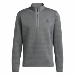 Adidas Golf Primegreen DWR 1/4 Zip Left Chest Pullover HM8281 -Nike Golf Sales HM8281 2 APPAREL Photography FrontCenterView white 1500x