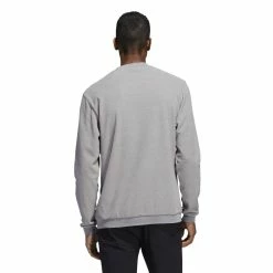 Adidas Golf Core Crew Pullover HN4552 -Nike Golf Sales HN4552 5 APPAREL OnModel BackView white 1500x